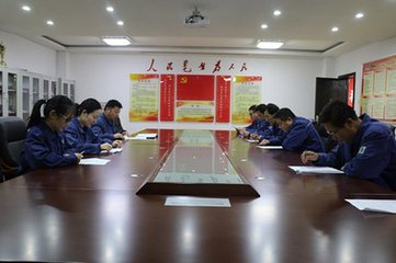 安塞分公司第一党小组开展2月份学习活动